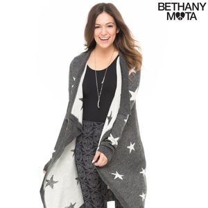 Aeropostale Bethany Mota Star Drapy Cardigan